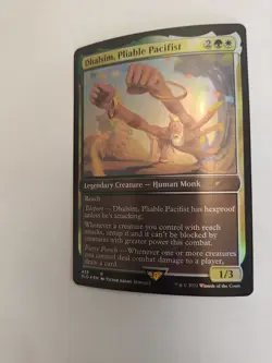 Dhalsim, Pliable Pacifist [Secret Lair Drop Series] MTG Near Mint Foil - Image 2