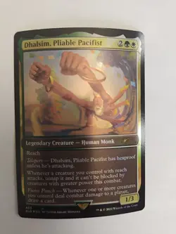 Dhalsim, Pliable Pacifist [Secret Lair Drop Series] MTG Near Mint Foil - Image 3