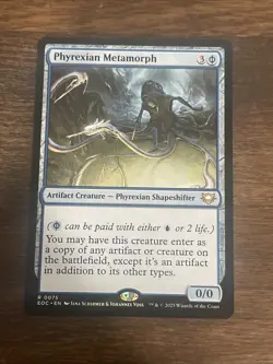 Phyrexian Metamorph Magic the Gathering MTG Commander: Edge of Eternities - Image 1