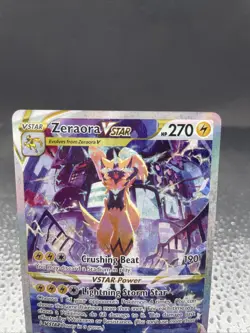 Pokemon TCG Zeraora Vstar GG43/GG70 Crown Zenith Galarian Gallery NM - Image 2