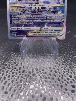 Pokemon TCG Zeraora Vstar GG43/GG70 Crown Zenith Galarian Gallery NM - Image 3