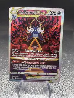 Pokemon TCG Hisuian Samurott V Crown Zenith: Galarian Gallery GG52/GG70 Holo NM - Image 1