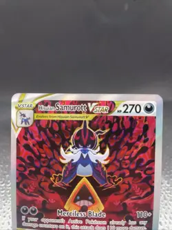 Pokemon TCG Hisuian Samurott V Crown Zenith: Galarian Gallery GG52/GG70 Holo NM - Image 3