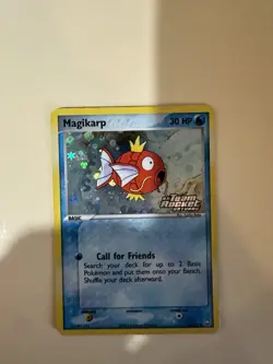 Pokemon Magikarp EX Team Rocket Returns Holo 65/109 2004 - Image 1