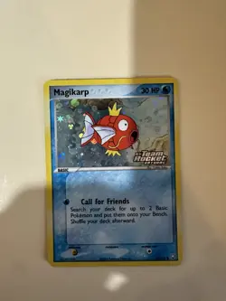 Pokemon Magikarp EX Team Rocket Returns Holo 65/109 2004 - Image 2