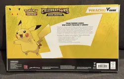 Pokemon TCG Celebrations Special Collection Pikachu V Union Factory Sealed Box 820650809156 - Image 2