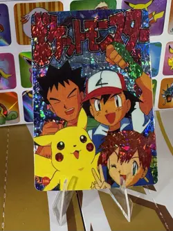 Pokemon Vintage Pocket Monsters Vending HOLO Prism Sticker 1999 Bandai Nintendo - Image 5