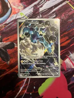 Thundurus SV209 Sealed Pokemon Center Stamped Black Bolt Black Star Promo - Image 1