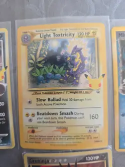 Lot Of 7 Celebrations 25th Anniversary Pokemon Cards, Black Star Promo - Image 4