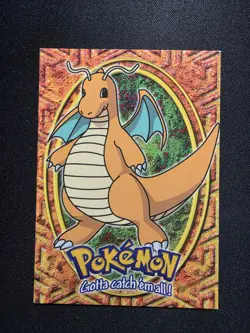 1999 Topps - Dragonite - Pokemon - E12 Of 12 - NM Blue Logo #149 Non Holo - B - Image 1