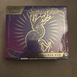 Nintendo Pokemon TCG Scarlet & Violet Elite Trainer Box - 9 Packs 820650853418 - Image 1