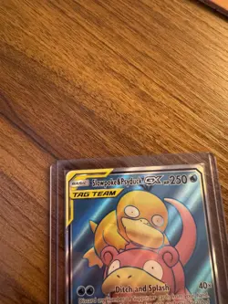 Pokemon Slowpoke and Psyduck Gx Full Art 217/236 Unified Minds M-NM - Image 4