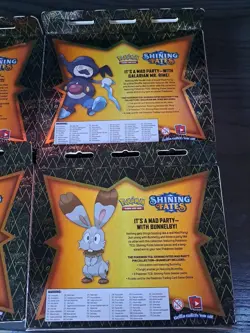 Pokemon TCG: Shining Fates Mad Party Pin Collections Box (Bunnelby) 820650808685 - Image 5