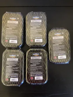Pokemon TCG Shining Fates Mini TIns Lot of 5 Factory Sealed - Image 2