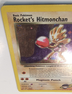 2000 Pokemon Gym Heroes Unlimited Rocket's Hitmonchan Holo 11/132 MP/Dmg - Image 4