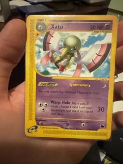 Pokemon TCG Xatu Skyridge 35/144 Regular Rare Vintage eReader LP - Image 1