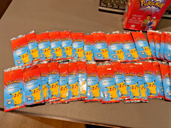 48 RARE VINTAGE 1999 POKEMON COLLECTOR STICKER PACKS SANDYLION NEW SEALED Pack - Image 2