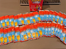 48 RARE VINTAGE 1999 POKEMON COLLECTOR STICKER PACKS SANDYLION NEW SEALED Pack - Image 3