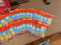 48 RARE VINTAGE 1999 POKEMON COLLECTOR STICKER PACKS SANDYLION NEW SEALED Pack - Image 4