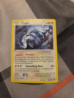 Pokemon TCG Lugia Fates Collide 78/124 Cracked Ice Holo - Image 3