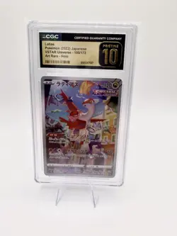 CGC 10 Pristine Latias 195/172 AR Art Rare VSTAR Universe 2022 Japanese Pokemon - Image 1