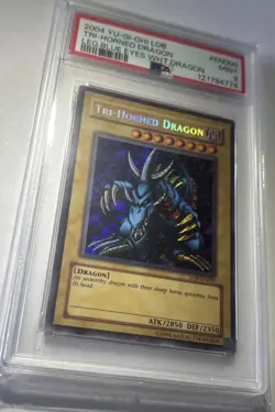 Tri-Horned Dragon LOB-EN000 Legend of Blue Eyes White Dragon - Image 3