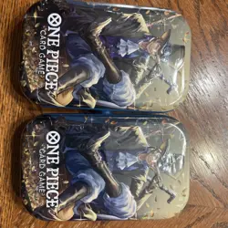 One Piece Card Game Tin Pack Set Vol. 2. Lot Of 5 Tins Sealed. OP-13 - Image 3