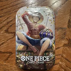 One Piece Card Game Tin Pack Set Vol. 2. Lot Of 5 Tins Sealed. OP-13 - Image 4