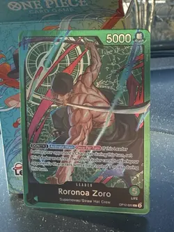 Roronoa Zoro - OP12-020 (Zoro Deck) OP12-020 Learn Together Deck Set Foil - Image 1