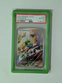 Pokemon TCG - Bulbasaur 143/142 - Stellar Crown Illustration Rare - PSA 10 - Image 3