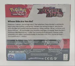 POKEMON SCARLET & VIOLET DESTINED RIVALS 2025 SEALED BOOSTER BOX Q3824 - Image 2
