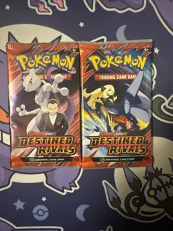 Pokemon TCG Scarlet & Violet Destined Rivals ( Booster Packs ) 2 Packs - Image 1