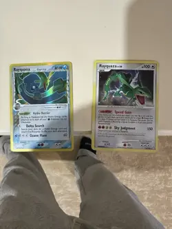 Pokemon Rayquaza Basic Holo Cards Delta Species & Majestic Dawn Lot 2x - Image 4