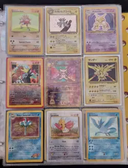 Massive Pokemon 740 Card Binder Lot Vintage, Modern, Full Art, 1st Edition, Vmax - Image 1