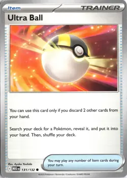 4x Ultra Ball PLAYSET Trainer Cards x4 Regular NM Pokemon TCG FAST SHIPPING - Image 2