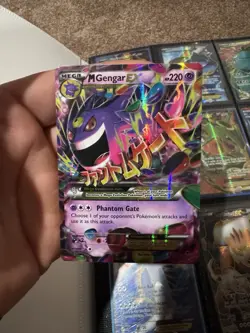 Pokemon TCG XY-Phantom Forces M Gengar EX Card 35/119 Near Mint Holo - Image 1