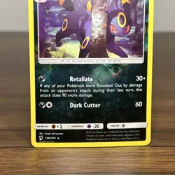 Umbreon #120/214 Sun & Moon Lost Thunder - Reverse Holo Rare Pokemon Card - Image 4