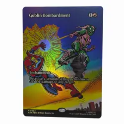 Goblin Bombardment (Borderless) FOIL #0023 - MTG Marvel Eternal-Legal MAR EN NM - Image 1