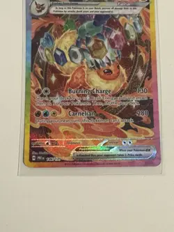 Pokemon Flareon ex Sv: Prismatic Evolutions Special Illustration Rare 146/131 - Image 4