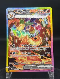 Pokemon Flareon ex Sv: Prismatic Evolutions Special Illustration Rare 146/131 - Image 5
