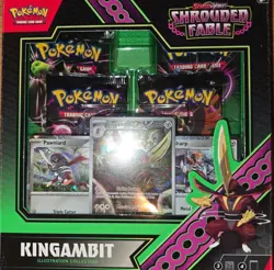 Pokemon TCG Shrouded Fable Kingambit Illustration Collection BRAND NEW Pokemon - Image 1