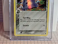 2006 Pokemon Ex Dragon Frontiers - Nidoran Rev Foil #56 - CGC 9 - Image 3