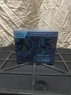 Pokemon TCG Mega Evolution Phantasmal Flames Elite Trainer Box ETB - Image 1