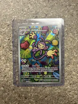 Pokemon Ambipom Illustration Rare Full Art Holo 107/094 Phantasmal Flames - Image 1