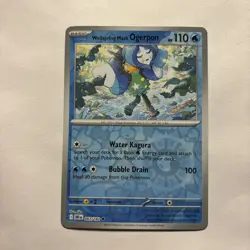 Pokemon TCG SV10: Destined Rivals #067/182 Wellspring Mask Ogerpon Reverse Holo - Image 1