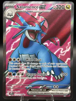 Pokemon TCG - Salamence ex - 177/159 - Sv09: Journey Together - Ultra Rare - Image 1