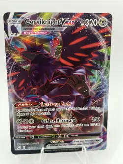 Pokemon TCG - Corviknight VMAX - 110/163 - Battle Styles - Ultra Rare - Image 1