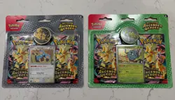 Pokemon Ascended Heroes Blister Packs Erica Larry 2x Pack New - Image 1