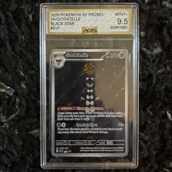 GOTHITELLE #211 2025 POKEMON SVP EN BLACK STAR PROMO AGS MINT+ 9.5 - Image 2
