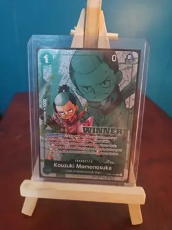 WINNER Kouzuki Momonosuke OP01-041 - Tournament Pack Vol.7 - One Piece TCG - Image 1